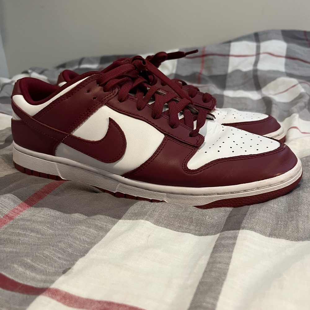 Size 11 Nike Dunk Low Team Red